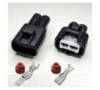 ANNBCDL 4.8mm 1P 2P 3P 4Pin Female Male Sealed Series Automotive Connector Waterproof Cable Socket 6188-0083 6189-0145(marrn,1 Set)