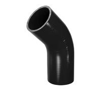 ANNBCDL 45 Degrees 45mm 48mm 51mm 54mm 63mm 68mm 70mm 76mm ID Car Silicone Hose Coupler/Intercooler 102x102mm Length(65mm Black)