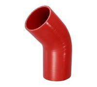 ANNBCDL 45 Degrees 45mm 48mm 51mm 54mm 63mm 68mm 70mm 76mm ID Car Silicone Hose Coupler/Intercooler 102x102mm Length(76mm Red)