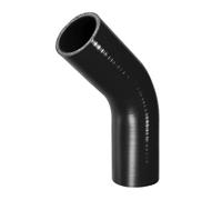 ANNBCDL 45 Degrees 45mm 48mm 51mm 54mm 63mm 68mm 70mm 76mm ID Car Silicone Hose Coupler/Intercooler 102x102mm Length(45mm Black)