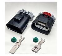 ANNBCDL 5 Sets Electronic Fan Connectors Two Hole High-Power Plug 2-core Power Steering Pump Connector(25Y-2P,5Sets)