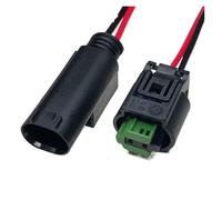 ANNBCDL 5Sets 0.6mm 2p3p4p6p8p12p Male Female Wiring Harness Waterproof Socket Temperature Sensor Wire Length 15cm(2p strip line,1sets)