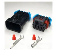 ANNBCDL 5Sets 1.5mm Automotive Waterproof Connector 2p3p4p5p6p8p10p Water Temperature Sensor Male And Female Plug Throttle Socket(8p,5sets)