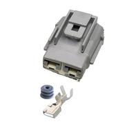 ANNBCDL 5Sets 7.8mm 2 Pin Plug Heavy Duty Vehicle Waterproof Connector 2Hole Sealed Socket Sheath(2p Female,5sets)