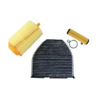 ANNBCDL Air Filter + Cabin +oil Compatible C180K C200 C230
