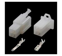 ANNBCDL Dj7021-2.8 Electric Motorcycle Male And Female Plug Sheath 5 Sets/Batch 2 3 4 6 9-pin Automobile Wire Connector(4p,5sets)