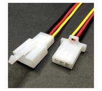 ANNBCDL Dj7021-2.8mm Automobile Harness Connector 2 3 4 6 9 Pin Tail Wire Plug Of Electric Motorcycle Steering (3p strip line,1sets)