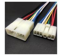 ANNBCDL Dj7072-3 Auto Harness Connector Male And Female Butt Plug 5 7 9 17 Pin Motorcycle Adapter Cable Socket Wire Length 15cm(11p strip line,1sets)