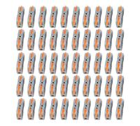 ANNBCDL Spring Lever Nut Electrical Quick Wire Connectors Reusable Fast Cable Terminal Blocks(50PCS)