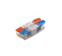 ANNBCDL Wire Connectors 1 2 3 Pin Splitter Electric Push In Terminal Blocks Quick Connector Conductor Cable Junction Box 0.5-6mm²(Y613G)