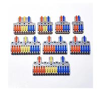 ANNBCDL Wire Connectors SPL-424 Terminal Block Push-in Quick Connector Docking Wiring Electrical Plug In Fast Cable(SPL-4312,1pcs)