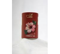 Ann'c Tea Hibiscus Herbal Loose-flower Ceylon Tea,Supports Healthy Blood Sugar & Pressure, Canister Easy to Brew Natural Tangy Taste Fruity Aroma Caffeine-Free - Gift for Men and Women (50g)