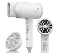 ANNE BETTY - Hair Dryer with Diffuser for Curly Hair, 1800W Ionic Hair Dryer for Women and Men, Quick Drying, Lightweight, Low Noise, Hair Care Tool for Hair