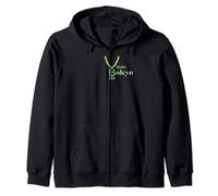 Anne Boleyn B necklace Team Boleyn Six Wives of Henry VIII Zip Hoodie