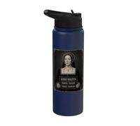 Anne Boleyn Mugshot Charged: Treason, Verdict: Frame-Up Stainless Steel Insulated Water Bottle