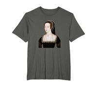 Anne Boleyn T-Shirt, Men's Big and Tall, Asphalt Grey, 2X Tall