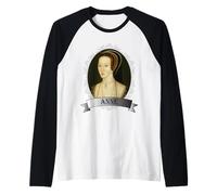 Anne Boleyn T-Shirt Queen of England T-Shirt Raglan Baseball Tee