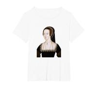 Anne Boleyn T-Shirt, Women's Plus, White, 3X