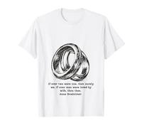 Anne Bradstreet Quote - If Ever Two were One T-Shirt