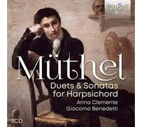 ANNE CLEMENTE/GIACOM - MUTHEL DUETS SONATAS FOR HA - CD - H4z