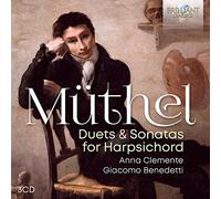 Anne Clemente/Giacomo Benedetti - Muthel: Duets & Sonatas for Harpsichord