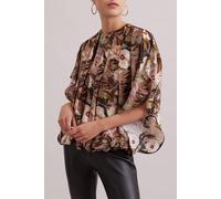 Anne Fontaine Sublime Blouse Burgundy size 36 | Outlet | Women | Brown 36