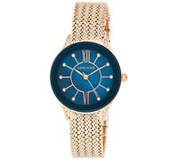 Anne Klein Crystal Ladies Rose Gold-Tone Mesh Watch 2208NMRG