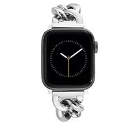Anne Klein Fashion Bracelet for Apple Watch, Secure, Adjustable, Apple Watch Replacement Band, Fits Most Wrists