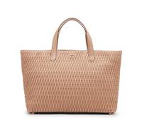 Anne Klein Large Ruched Top Handle Tote Bag, Timeless Taupe, L