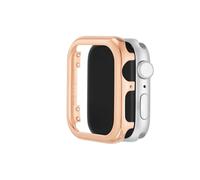 Anne Klein Premium Crystal Bumper, Compatible with Apple Watch, Seamless Fit, Easy Installation, Bumper for Apple Watch, Rose Gold, 41mm, WK/2006RGRG41