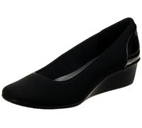 Anne Klein Sport Women's Wisher Fabric Wedge Pump Black
