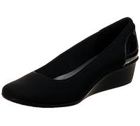 Anne Klein Sport Women's Wisher Fabric Wedge Pump Black