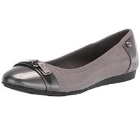 Anne Klein Women's Able Ballet Flat, Grey, 7.5 B(M) US
