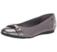 Anne Klein Women's Able Ballet Flat, Grey Multi, 4.5 UK