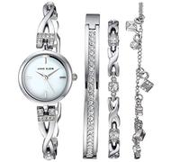 Anne Klein Women Analog Japanese Quartz Watch with Alloy Strap AK/3083SVST