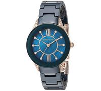 Anne Klein Women's Analog Japanese Quartz Watch with Ceramic Strap AK/2388RGNV