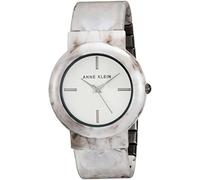Anne Klein Women's Analog Japanese-Quartz Watch with Ceramic Strap AK/2835WTGY