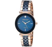 Anne Klein Women's Analog Japanese Quartz Watch with Ceramic Strap AK/3158NVRG