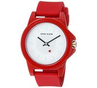 Anne Klein Women's Analog Japanese Quartz Watch with Silicone Strap AK/3206WTRD