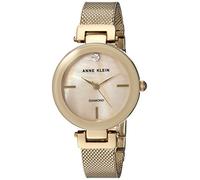 Anne Klein Women's Analogue Japanese Quartz Movement Watch with Stainless Steel Strap AK/2472TMGB