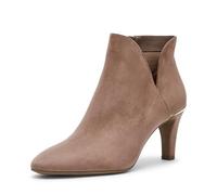 Anne Klein Women's Annabelle Ankle Boot, Taupe, 2.5 UK