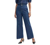 Anne Klein Women's Anne Klein Women's Fly Front Wide Leg Pant, Aries Wash, 16