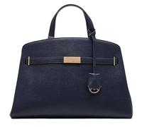 Anne Klein Women's Belted Midi Satchel Black