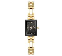 Anne Klein Women's Bracelet Watch,Gold/Black