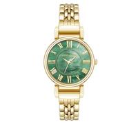 Anne Klein Women's Bracelet Watch, Gold/Emerald Green