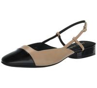Anne Klein Women's Caigan Ballet Flat, Nude Black, 6.5 UK