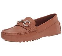 Anne Klein Women's Chrystie Driving Style Loafer, Gold, 9 UK