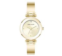 Anne Klein Women's Genuine Diamond Dial Bangle Watch, Gold-(New), AK/5140CHGB