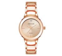 Anne Klein Women's Genuine Diamond Dial Bracelet Watch, AK/4188, Rose Gold, Japanese