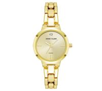 Anne Klein Women's Genuine Diamond Dial Bracelet Watch, AK/4190, Gold, Japanese